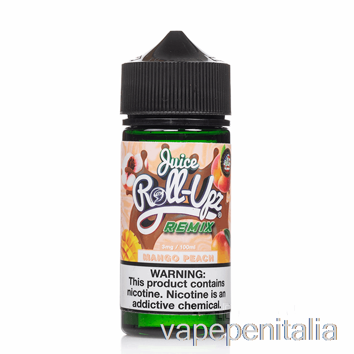 Vape Italia Mango Peach - Juice Roll Upz Remix - 100ml 0mg